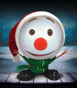 Mr. Chill Talking Animated Snowman with Built in Projector & Speaker Plug'n Play