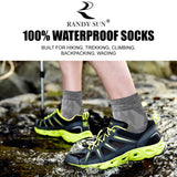 RANDY SUN Waterproof Socks, Unisex Hiking Wading Trail Running Kayaking Crew Socks
