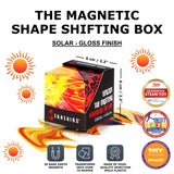 SHASHIBO Holographic Shape Shifting Box - STEM Magnetic Fidget Cube That Transforms Into Over 70 Shapes, Download Fun in Motion Toys Mobile App (Vapor)