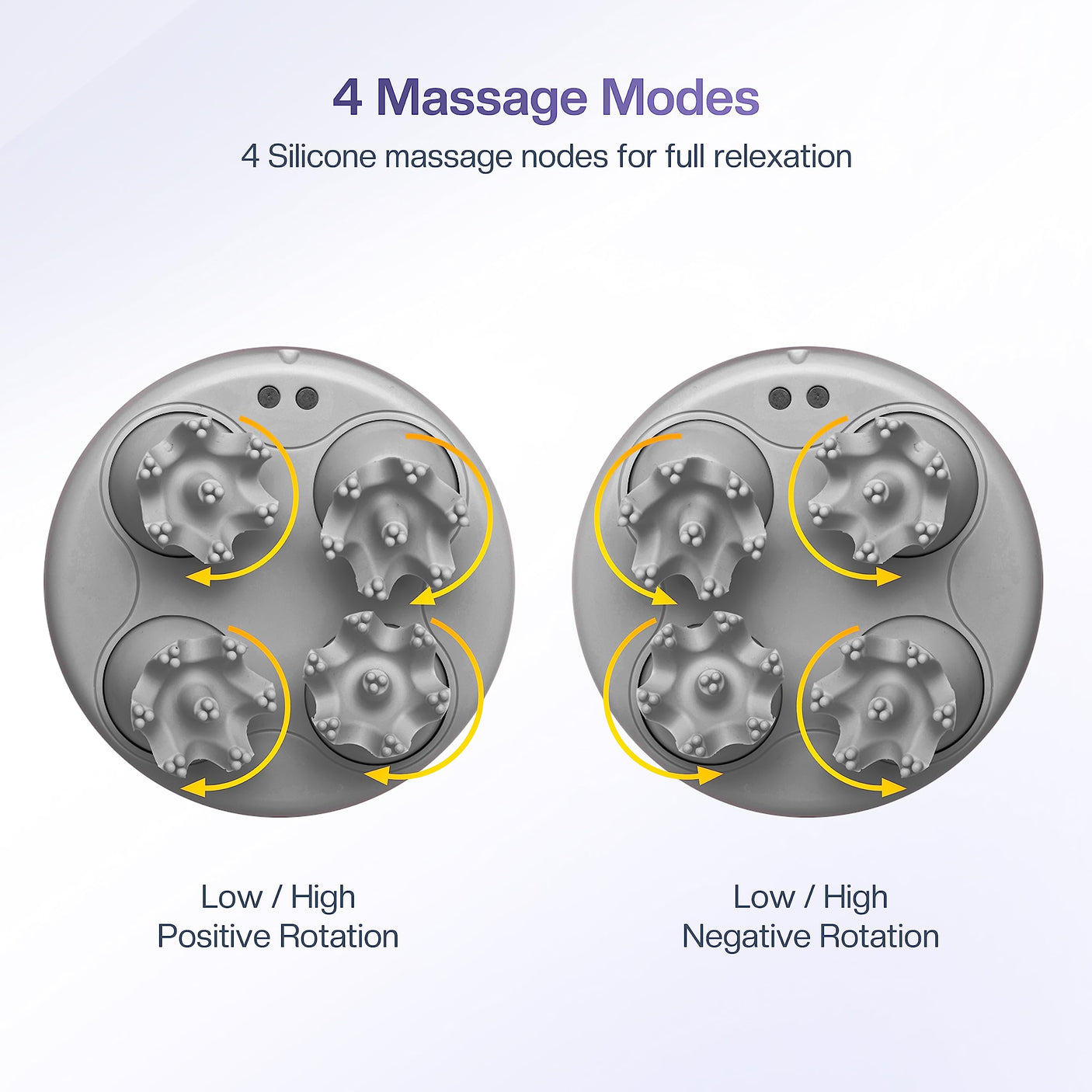 COMFIER Electric Cordless Hair Scalp Massager with Kneading 84 Massage Nodes, Handheld Portable Head Scratcher Massager for Hair Growth, Deep Clean and Stress Relax, Gifts for Men Dad