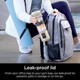 Ninja BC155PS Blast Two-Pack Portable Blender, Cordless, 18oz. Vessel, Personal Blender-for Shakes & Smoothies, BPA Free, Leakproof-Lid & Sip Spout, Rechargeable, Dishwasher Safe Parts, Peach & Stone