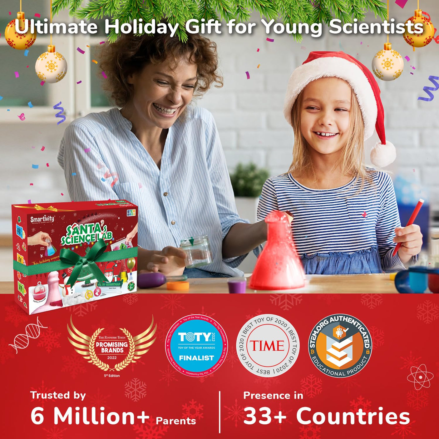 Smartivity Glow Magic Science Kit for Kids Ages 6-7-8-9-10-11-12 Years | 20 Amazing Science Experiments I Birthday Gifts for Boys & Girls | STEM Kit Toy for 6-12 Years Old