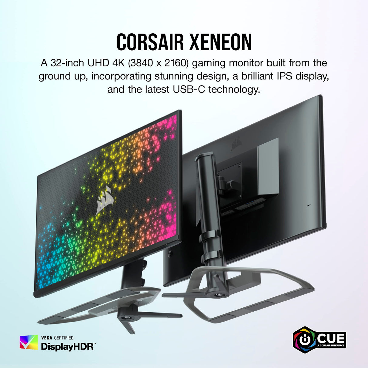 Corsair 45-Inch 240Hz OLED Gaming Monitor - 3440x1440, 0.03ms Response, G-SYNC/FreeSync Compatible