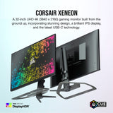 Corsair 45-Inch 240Hz OLED Gaming Monitor - 3440x1440, 0.03ms Response, G-SYNC/FreeSync Compatible