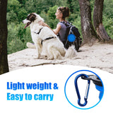 Dog Bowl Pet Collapsible Bowls, 2 Pack for Cats Dogs, Portable Pet Feeding Watering Dish for Walking Parking Traveling with 2 Carabiners (Small, Blue+Green)