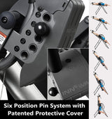 Innova Inversion Table with Adjustable Headrest, Reversible Ankle Holders, and 300 lb Weight Capacity