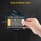 Portable Charger 10000mAh,22.5W Fast Charging Small Power Bank,Transparent External Battery Pack,Input/Output External USB C Portable Phone Charger for iPhone iPad Samsung LG Android Cellphone (Black)