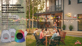 Margaritaville Glow Up Rock Wireless Speaker with Multi Color LED Lights, Waterproof Speaker, with 11 Hours of Playback Time, True Wireless Pairing, 6 Bright LED Light Modes