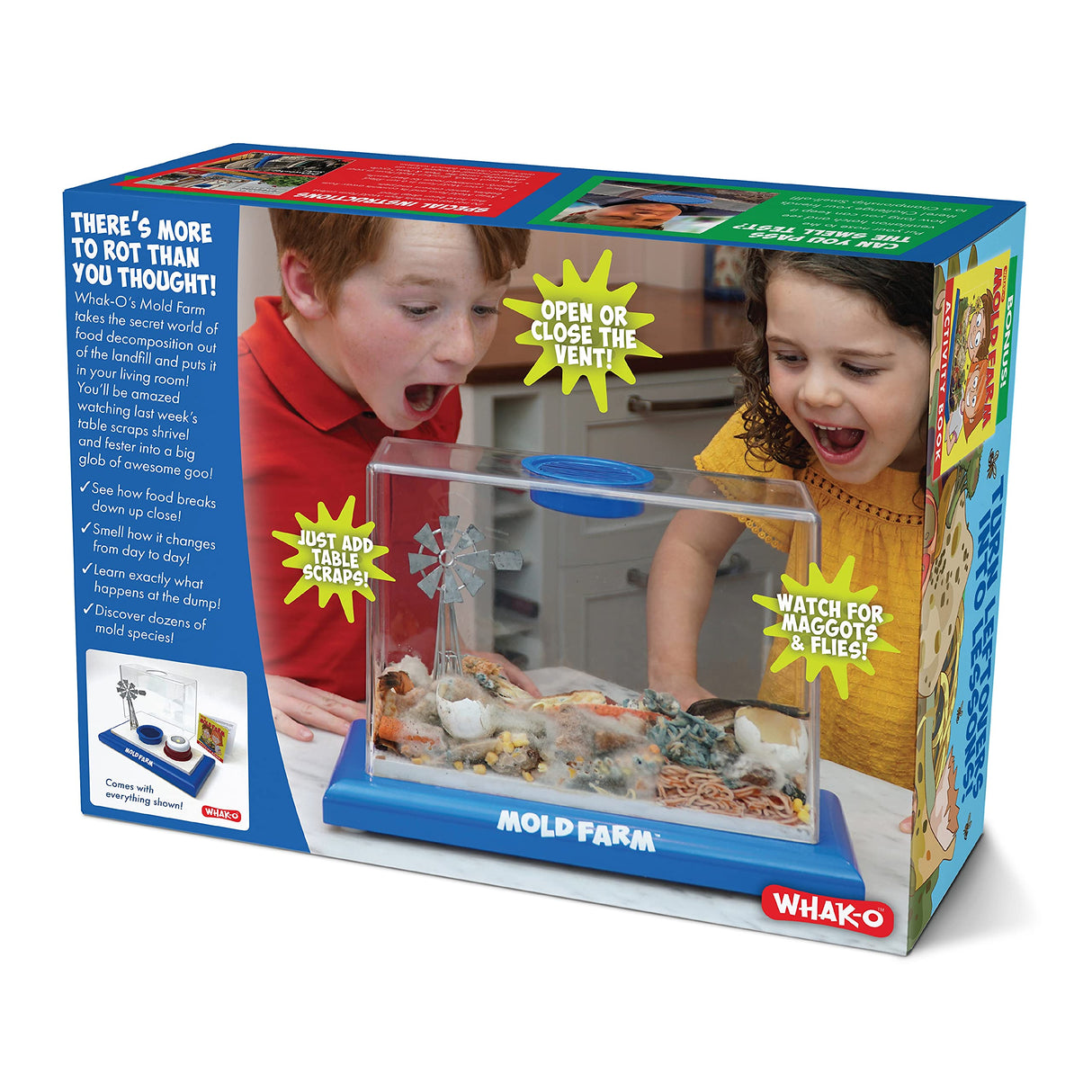 Prank-O My First Fire Prank Gift Box – Empty Box for Wrapping Real Presents – Hilarious Fake Packaging for Birthdays, Christmas, and Holidays – Fun Gag Gift Box for Men, Women, and Kids