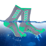 RANDY SUN Waterproof Socks, Unisex Hiking Wading Trail Running Kayaking Crew Socks