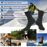 RANDY SUN Waterproof Socks, Unisex Hiking Wading Trail Running Kayaking Crew Socks