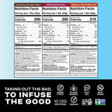 Mindright Superfood Vegan Protein Bar | Gluten Free, Non-Gmo, Low Sugar | Brain Food Snack to Enhance Mood, Energy, and Focus | Pack of 12 (Peanut Butter Cup)