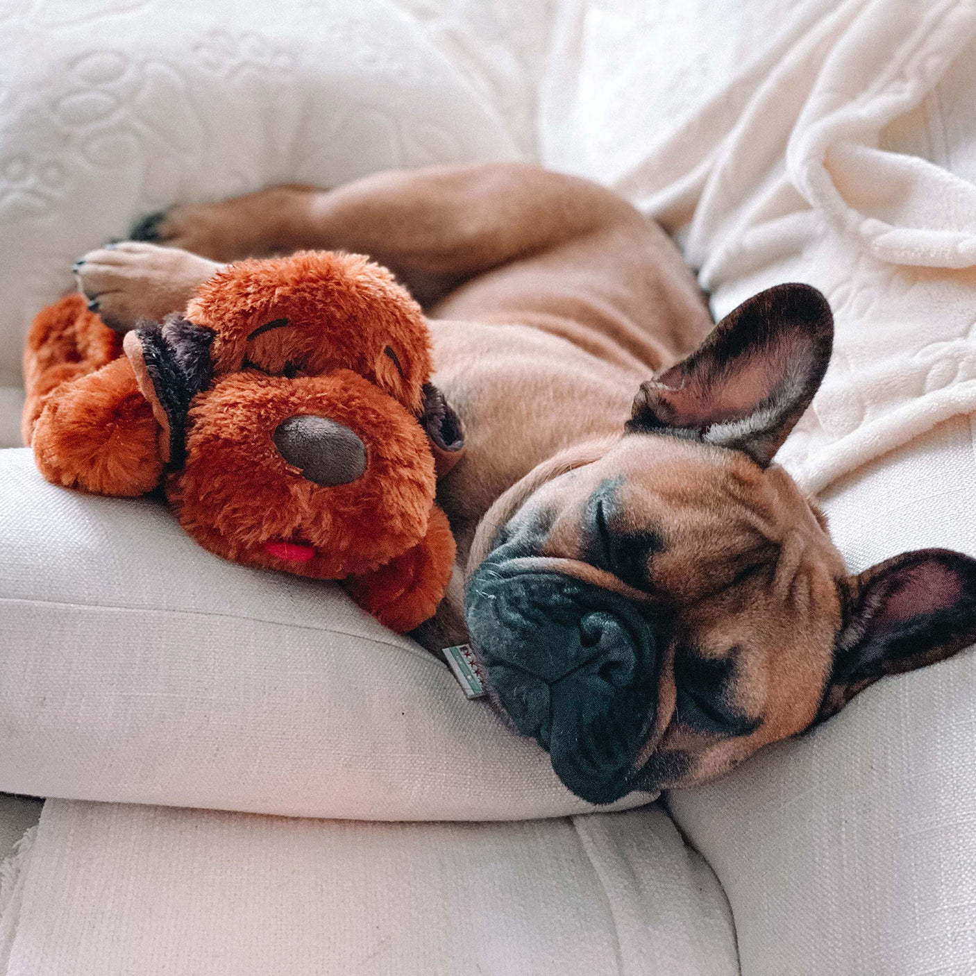 Original Snuggle Puppy Heartbeat Stuffed Dog Toy. Puppy Toy for Anxiety Relief, Calming Aid, and Comfort Toy for Behavioral Training in Golden