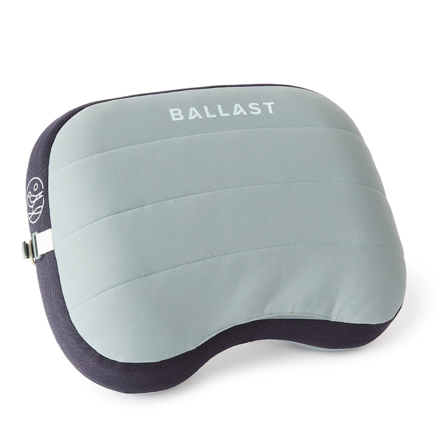 Ballast Beach Pillow – Comfy, Durable & Compact, Stays Put on Windy Beaches with Patented Sand Pouch, Inflatable Pillow for Beaches, Pools, Camping, Festivals and Travel (Island Paradise)