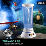 Discovery™ Tornado Lab, 5-Speed Cyclone Controller, Educational Learning Activity Kit, Fun and Exciting Toy, STEM Experiment Set for Boys, Girls, Kids Ages 6+