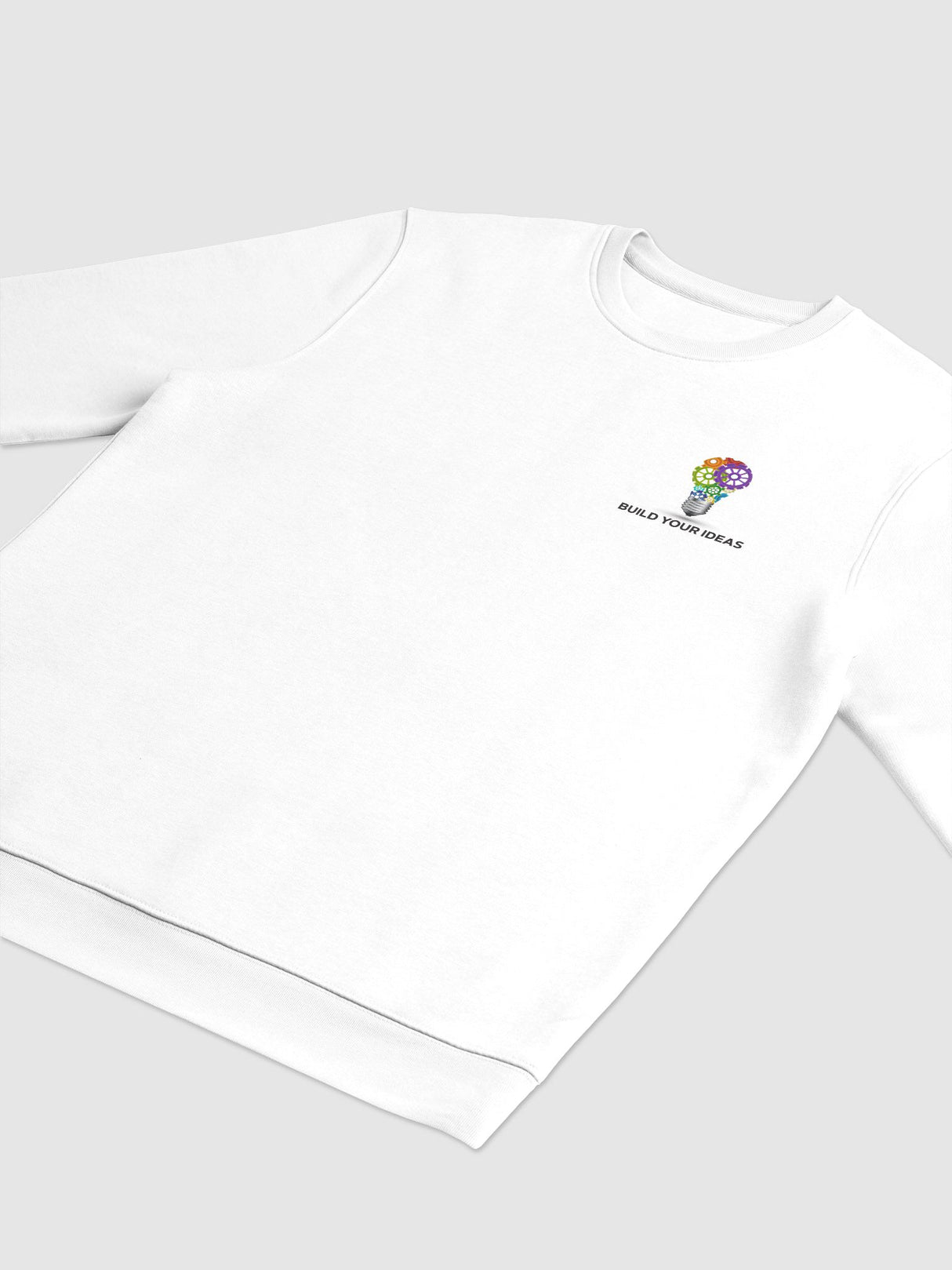 Copy of Build Your Ideas Crewneck Sweatshirt Crisp White