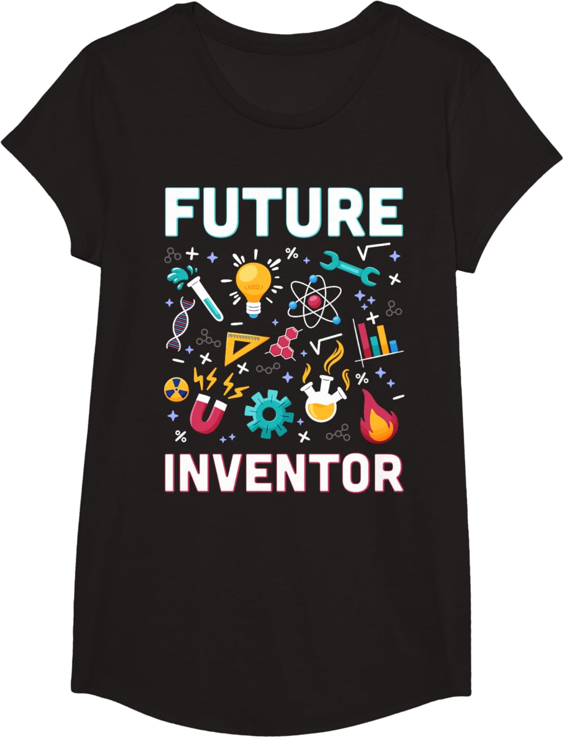 Future Inventor Exploration Invention Smart Creator Kids T-Shirt