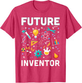 Future Inventor Exploration Invention Smart Creator Kids T-Shirt