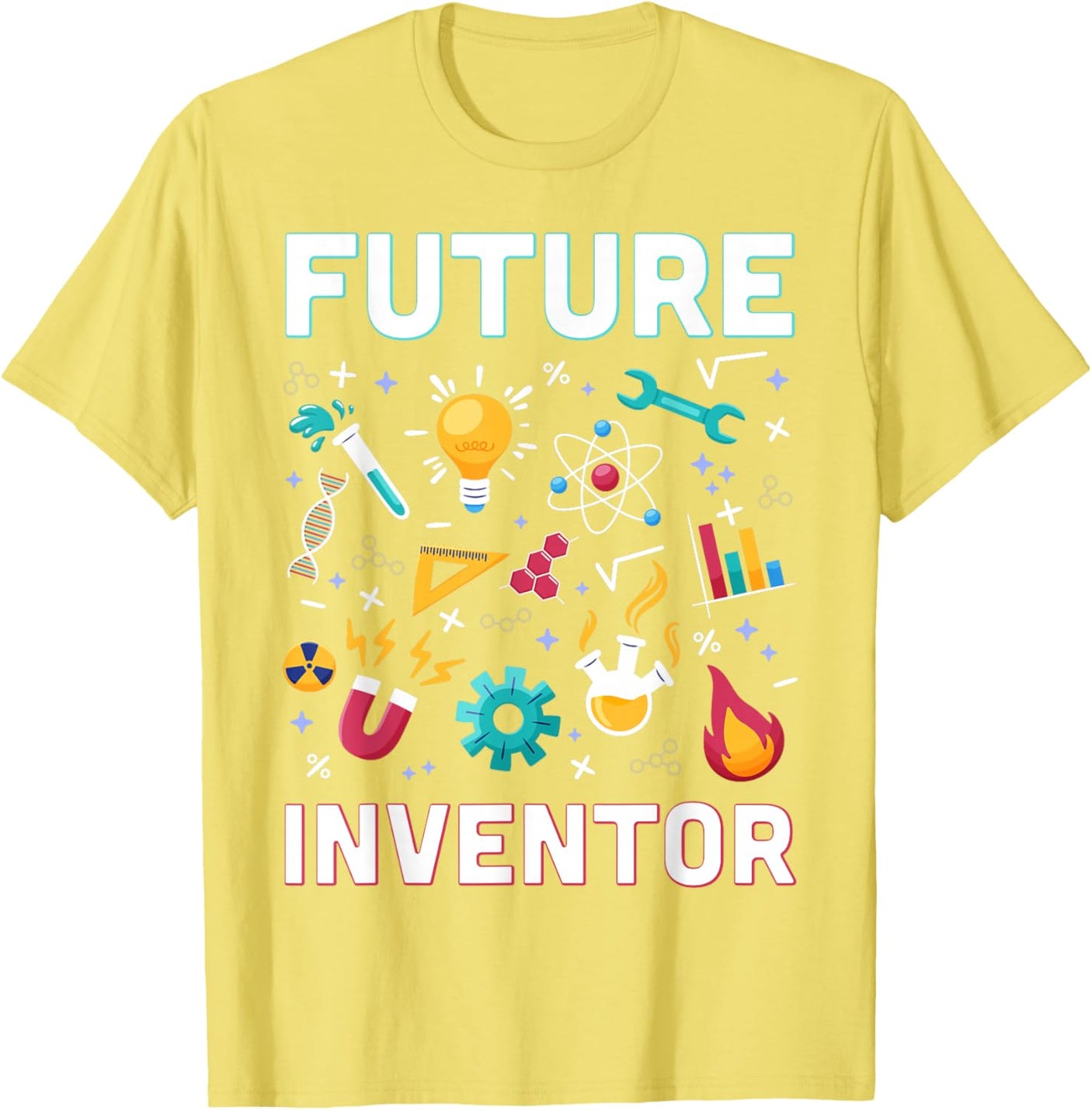 Future Inventor Exploration Invention Smart Creator Kids T-Shirt