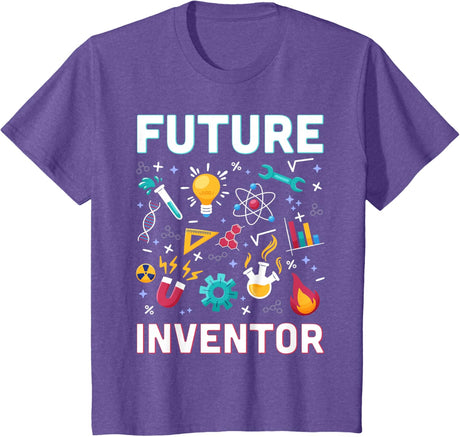 Future Inventor Exploration Invention Smart Creator Kids T-Shirt