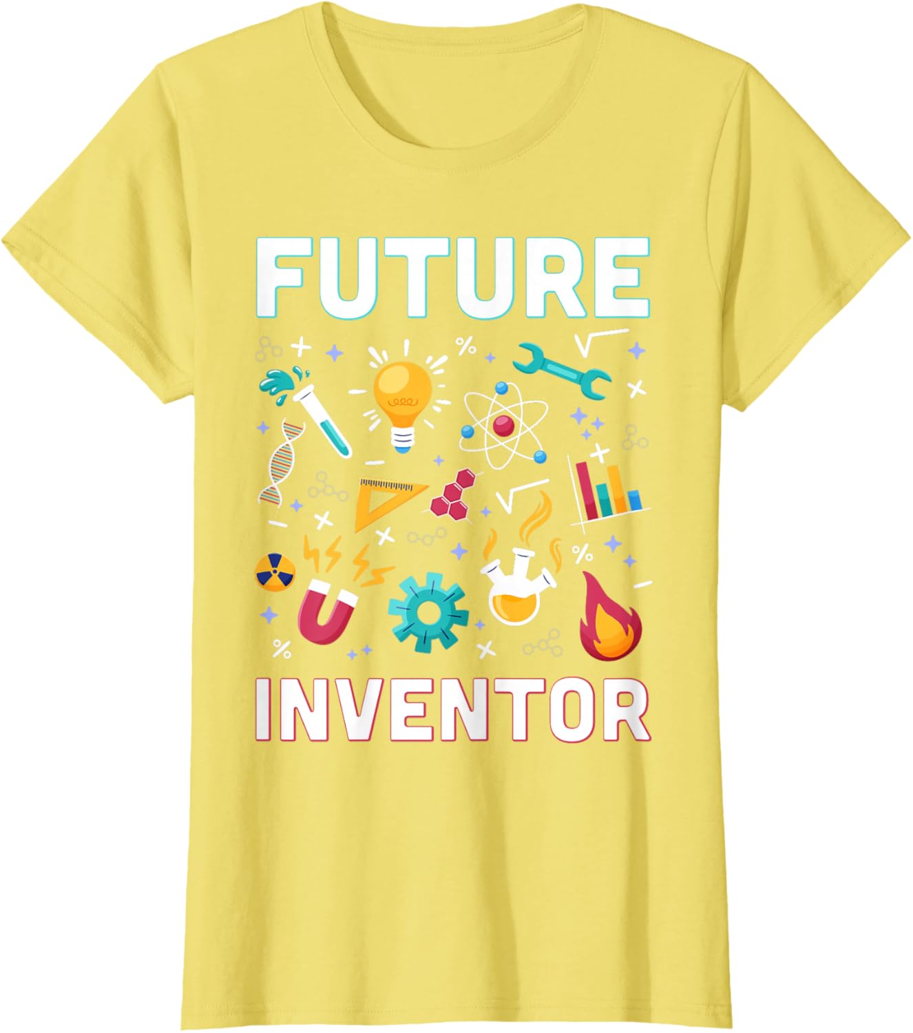 Future Inventor Exploration Invention Smart Creator Kids T-Shirt