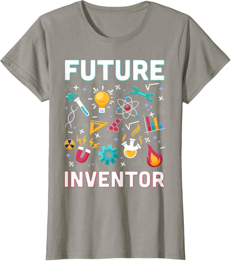 Future Inventor Exploration Invention Smart Creator Kids T-Shirt