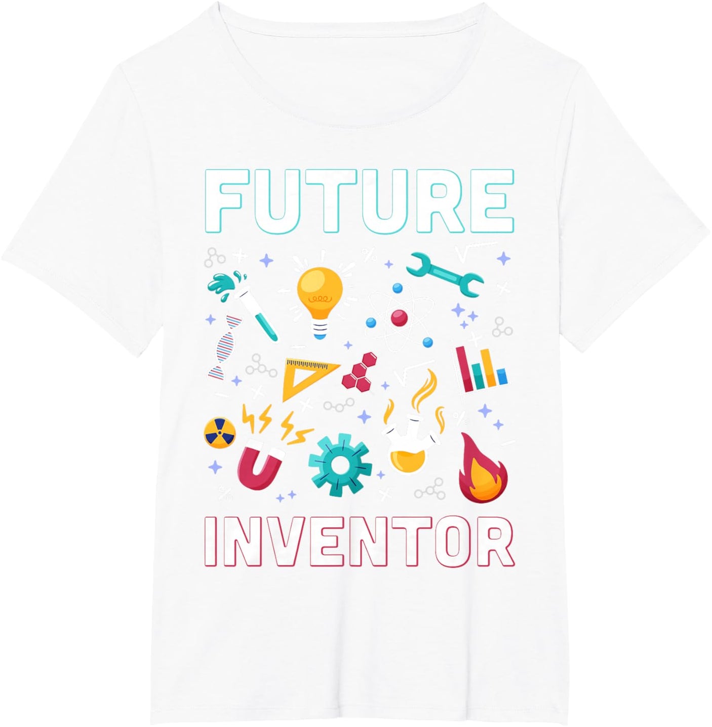 Future Inventor Exploration Invention Smart Creator Kids T-Shirt