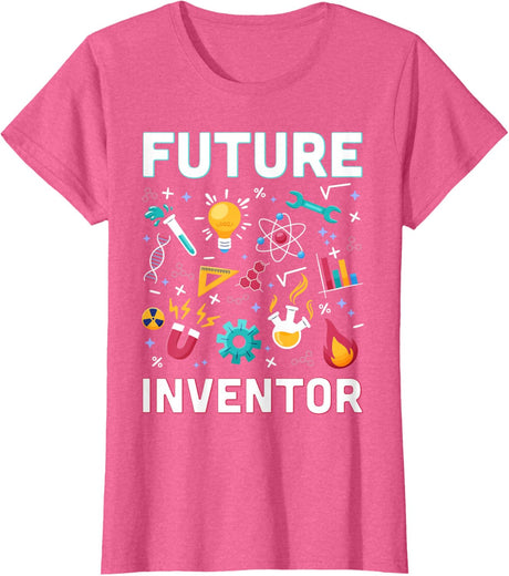 Future Inventor Exploration Invention Smart Creator Kids T-Shirt