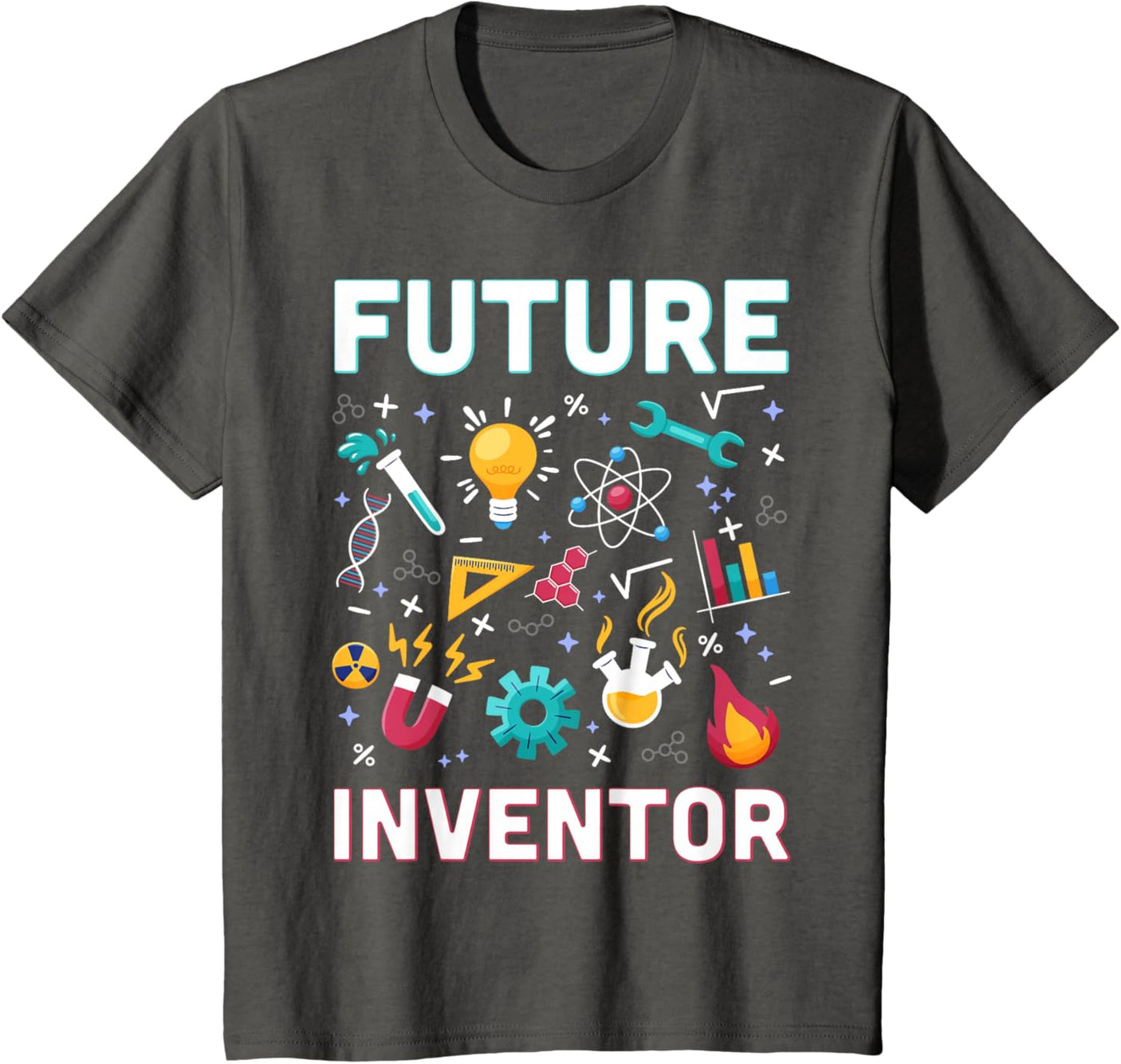Future Inventor Exploration Invention Smart Creator Kids T-Shirt