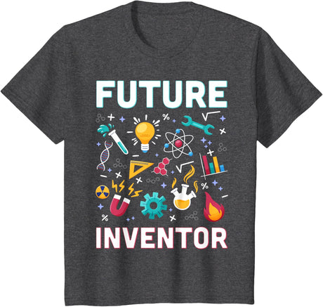 Future Inventor Exploration Invention Smart Creator Kids T-Shirt