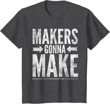 Maker Tee, Funny DIY Makerspace Builder Inventor Creative T-Shirt
