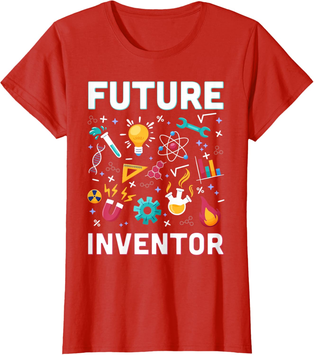 Future Inventor Exploration Invention Smart Creator Kids T-Shirt