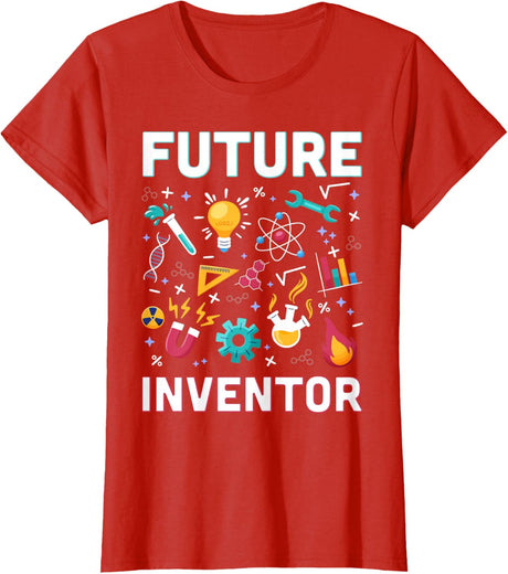 Future Inventor Exploration Invention Smart Creator Kids T-Shirt