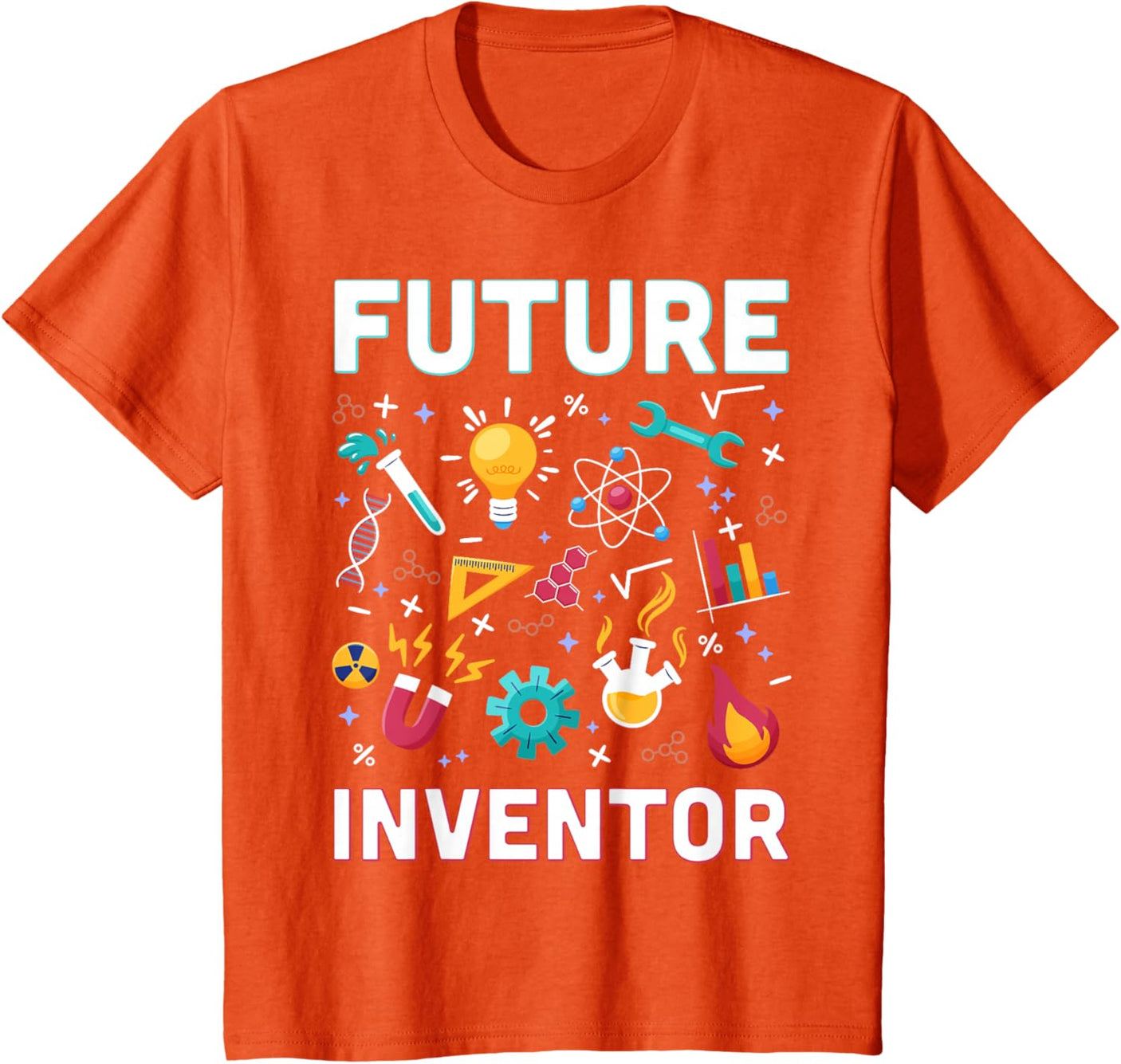 Future Inventor Exploration Invention Smart Creator Kids T-Shirt