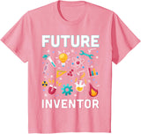 Future Inventor Exploration Invention Smart Creator Kids T-Shirt