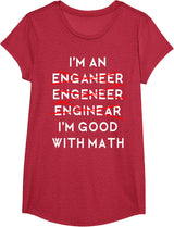 I'm an Engineer Funny Physics Science Nerd Geek Pi Dr T-Shirt