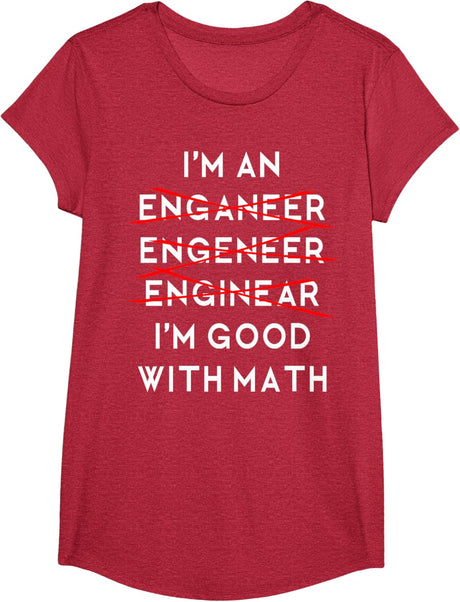 I'm an Engineer Funny Physics Science Nerd Geek Pi Dr T-Shirt
