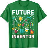 Future Inventor Exploration Invention Smart Creator Kids T-Shirt