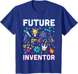 Future Inventor Exploration Invention Smart Creator Kids T-Shirt