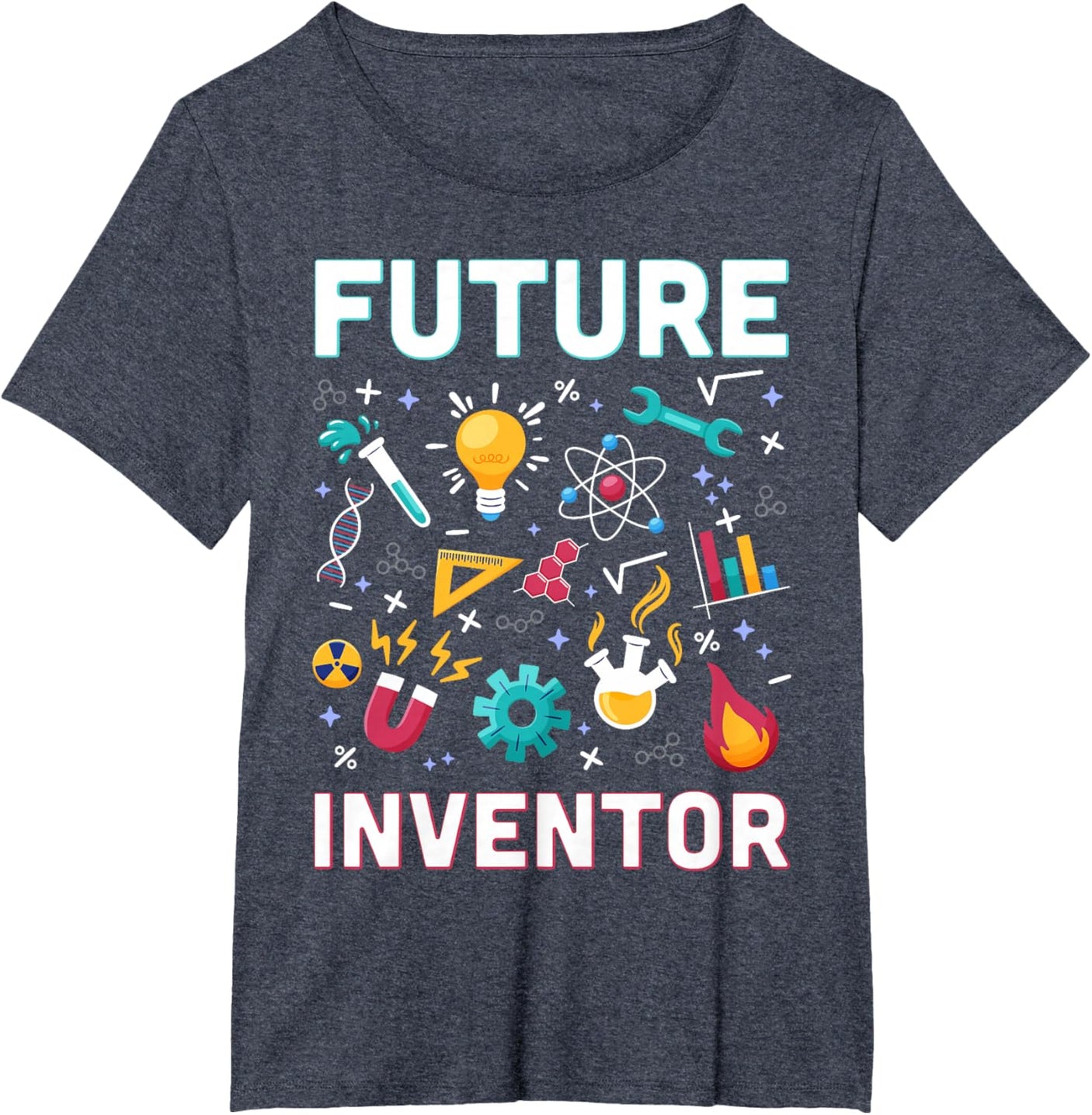 Future Inventor Exploration Invention Smart Creator Kids T-Shirt