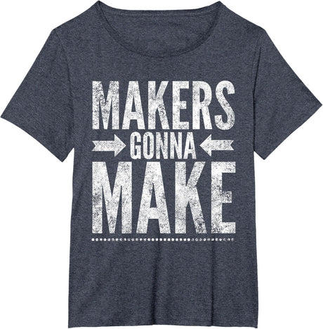 Maker Tee, Funny DIY Makerspace Builder Inventor Creative T-Shirt