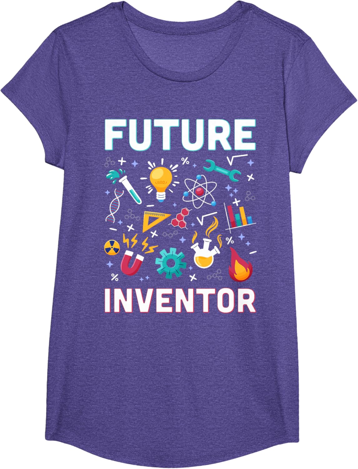 Future Inventor Exploration Invention Smart Creator Kids T-Shirt