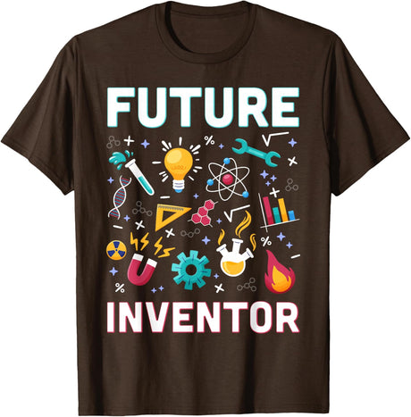 Future Inventor Exploration Invention Smart Creator Kids T-Shirt