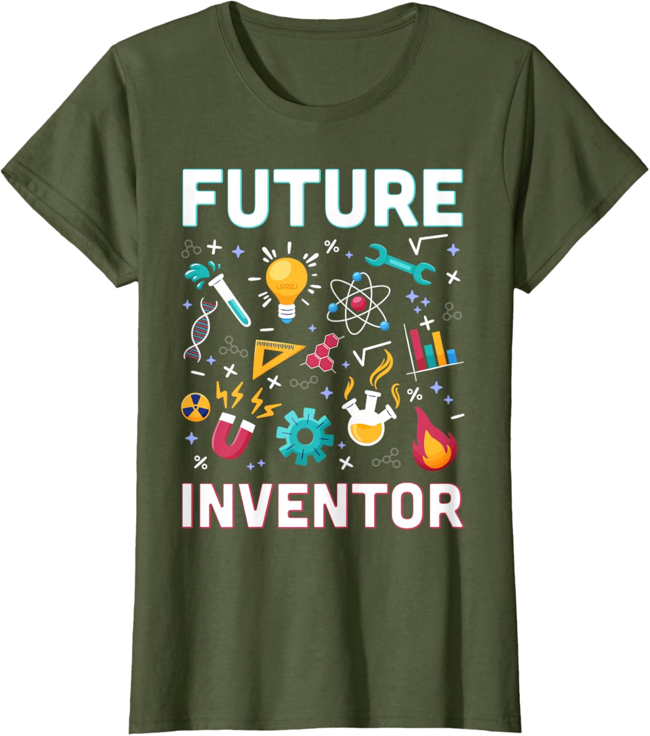 Future Inventor Exploration Invention Smart Creator Kids T-Shirt