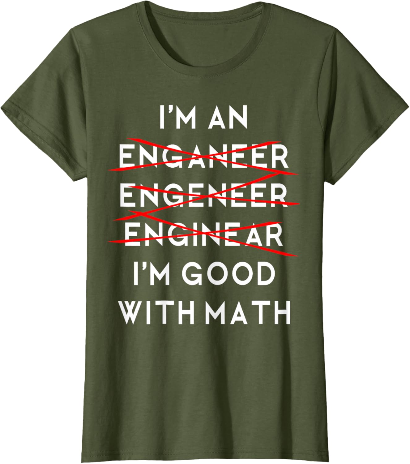 I'm an Engineer Funny Physics Science Nerd Geek Pi Dr T-Shirt