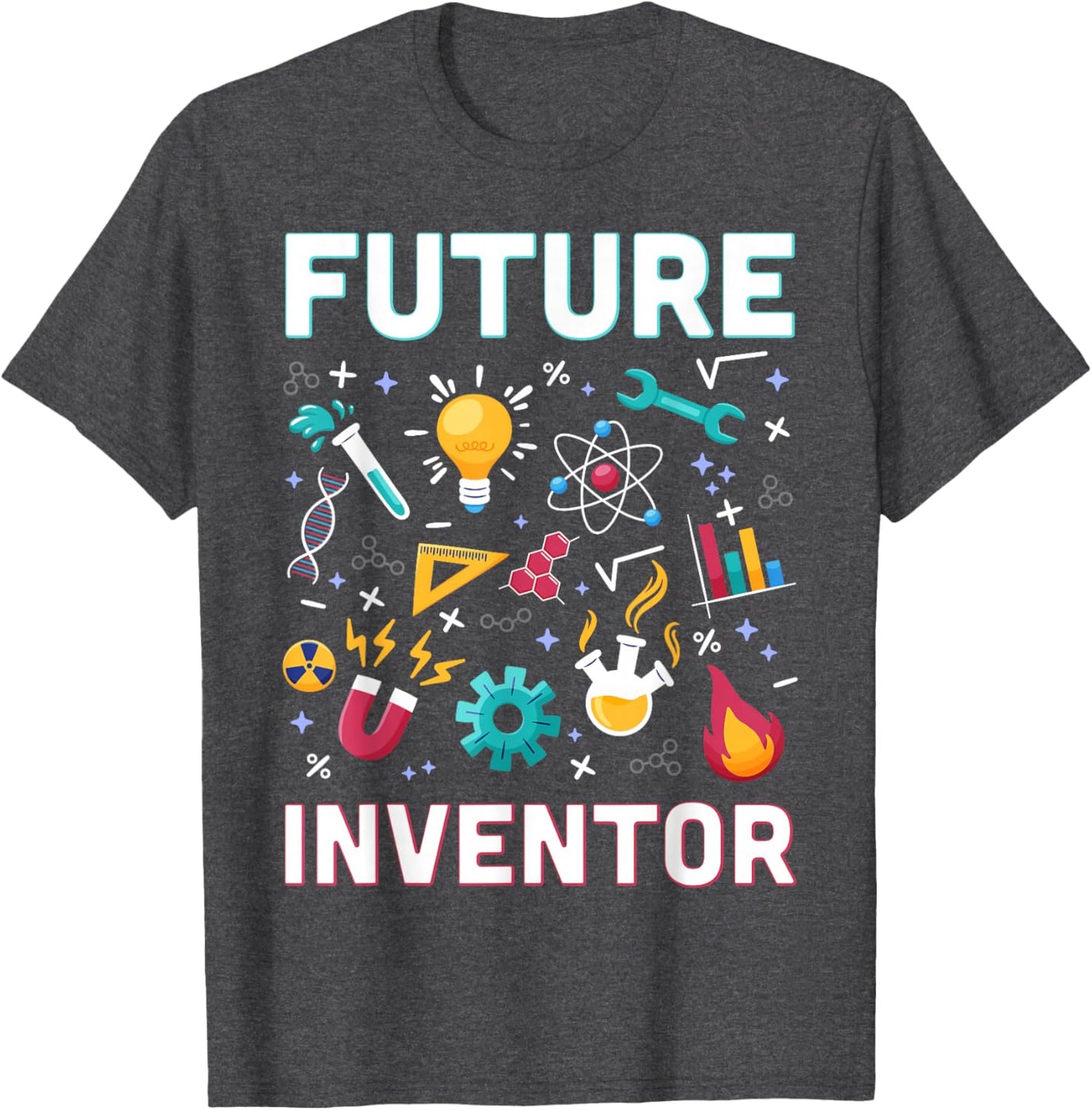 Future Inventor Exploration Invention Smart Creator Kids T-Shirt