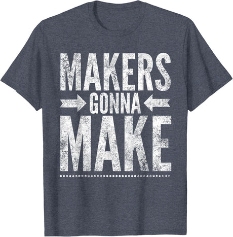 Maker Tee, Funny DIY Makerspace Builder Inventor Creative T-Shirt