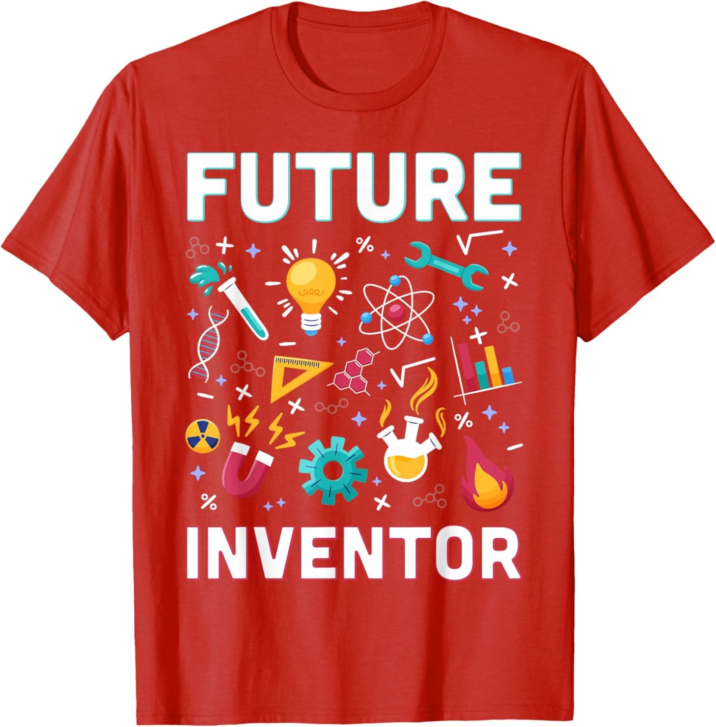 Future Inventor Exploration Invention Smart Creator Kids T-Shirt