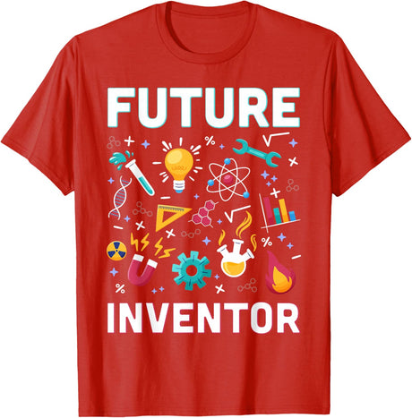 Future Inventor Exploration Invention Smart Creator Kids T-Shirt