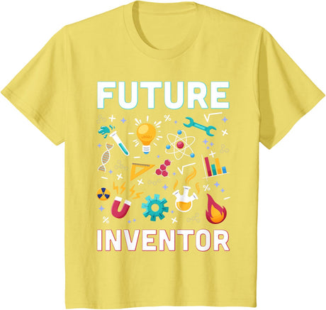 Future Inventor Exploration Invention Smart Creator Kids T-Shirt